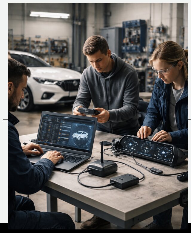 Разработка Connected Car и ПО для автопрома в Бийске