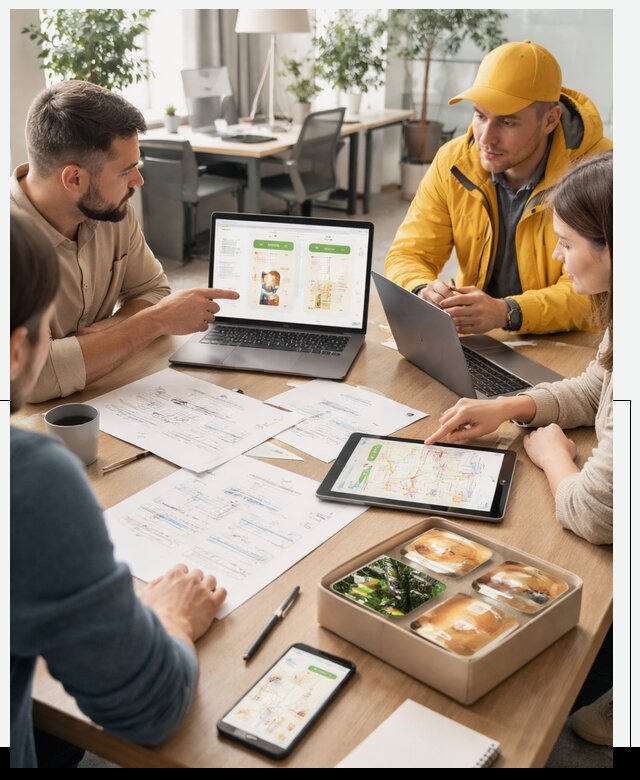 Разработка агрегатора доставки еды в Бийске от 15581 р., АвикейБск