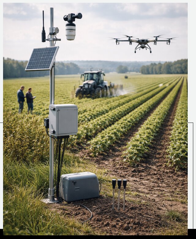 Разработка IoT мониторинга полей в Бийске от 8829 р. | АвикейБск